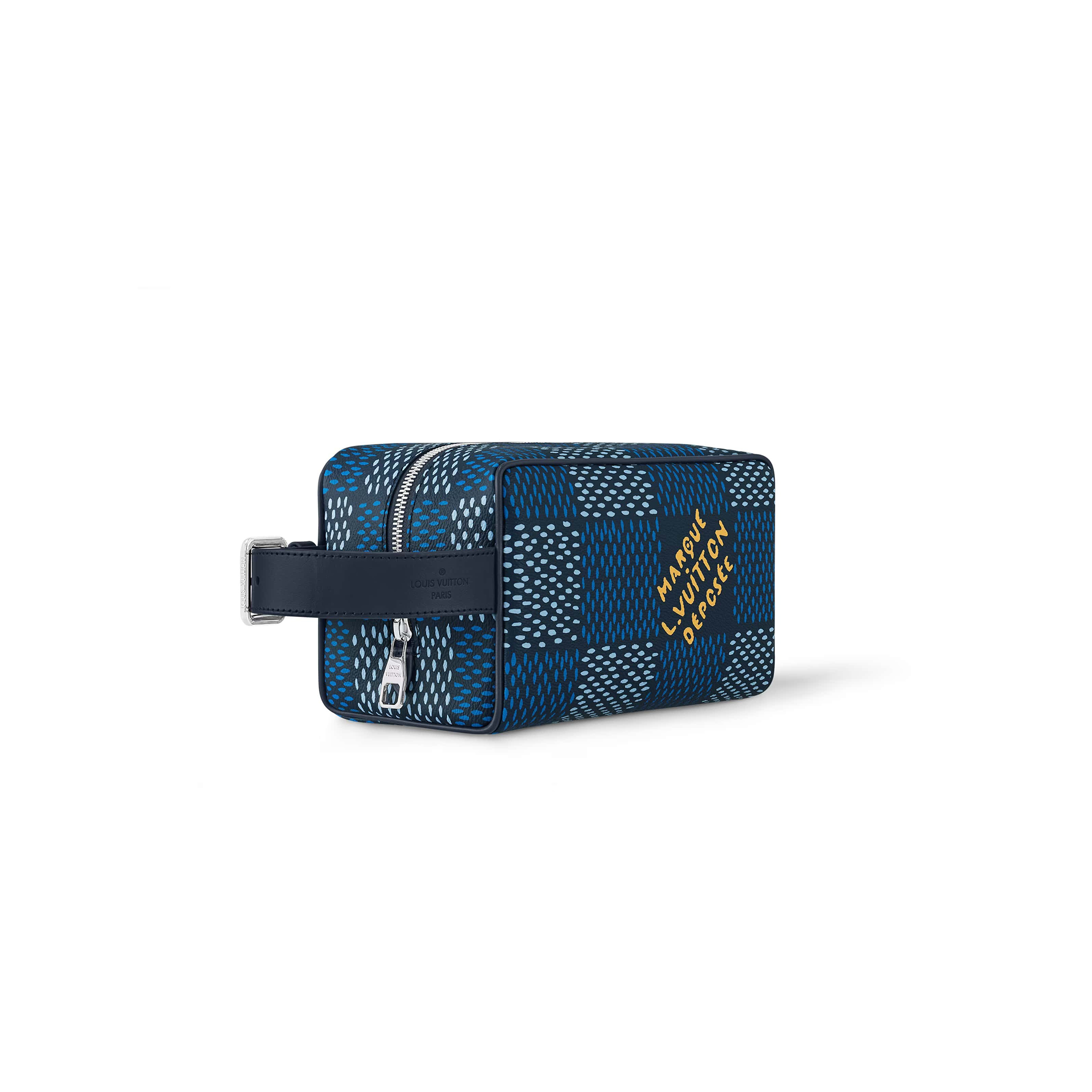 LOUIS VUITTON TROUSSE TOILETTE LOCKER DOPP KIT N40747 (23*13*12cm)